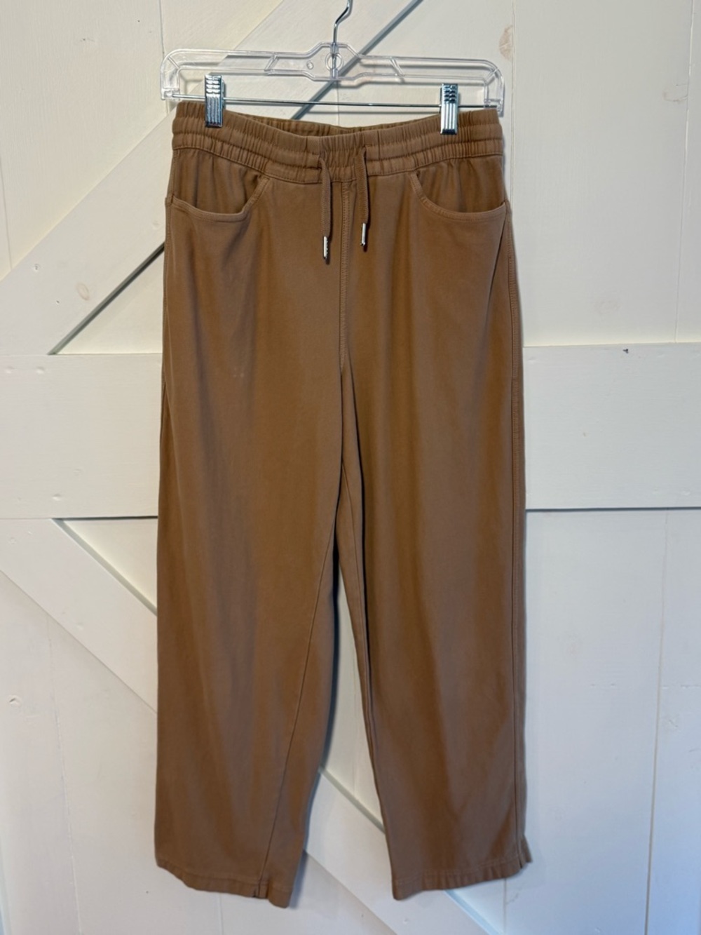 Athleta‎ Women’s XS Soft Wide Leg Drawstring Lounge Athleisure Pants Brown